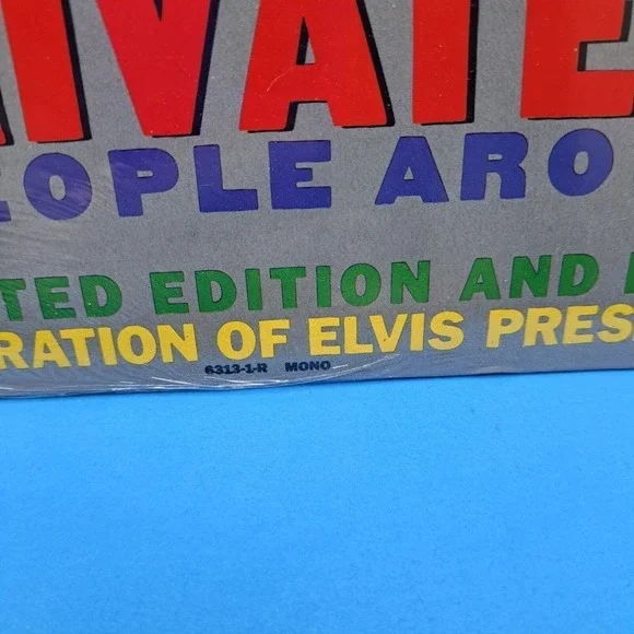 Elvis Presley Elvis Talks Interview Vinyl LP Multicolor Factory Sealed RCA 1970s